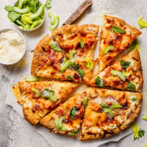 Chicken Honey Buffalo Pizza